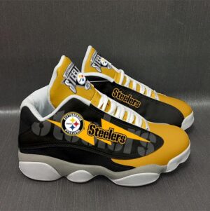 Pittsburgh Steelers Jordan 13 Shoes G95 – Official NFL Merchandise