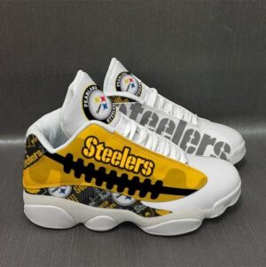 Pittsburgh Steelers 4 Jordan 13 Shoes G95 - Official NFL Merchandise