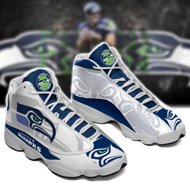 Seattle Seahawks Jordan 13 Shoes G95 – Official NFL Merchandise Seattle Seahawks Jordan 13 Shoes G95 – Official NFL Merchandise