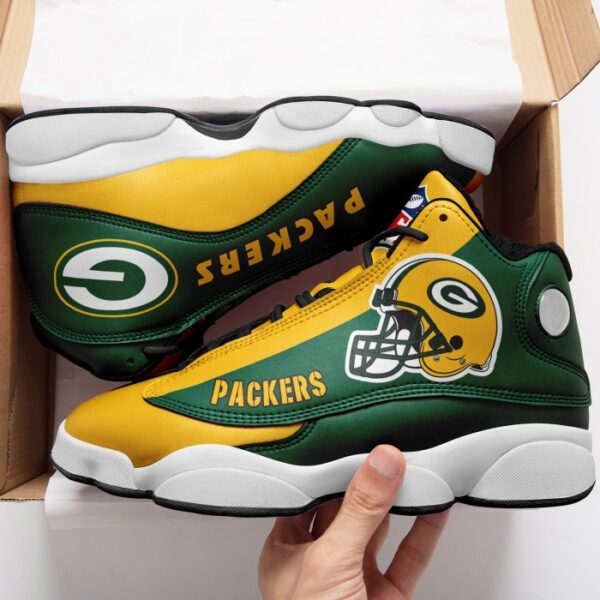 Green Bay Packers Jordan 13 CH: Official NFL Team Edition Sneakers