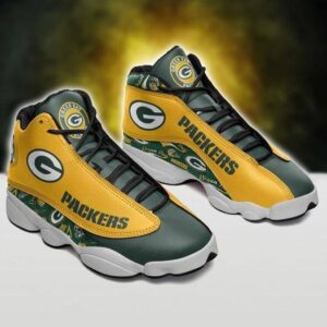 Green Bay Packers 01 Jordan 13 G95 – Official NFL Sneakers