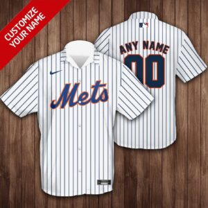 New York Mets Hawaiian Shirt Beach Outfit for Summer Fun