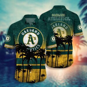 Oakland Athletics Hawaiian Shirt - Swing in Style for MLB Fans