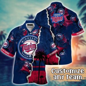 Minnesota Twins MLB Custom Hawaiian Shirt – Champion Chic Couture for Fans