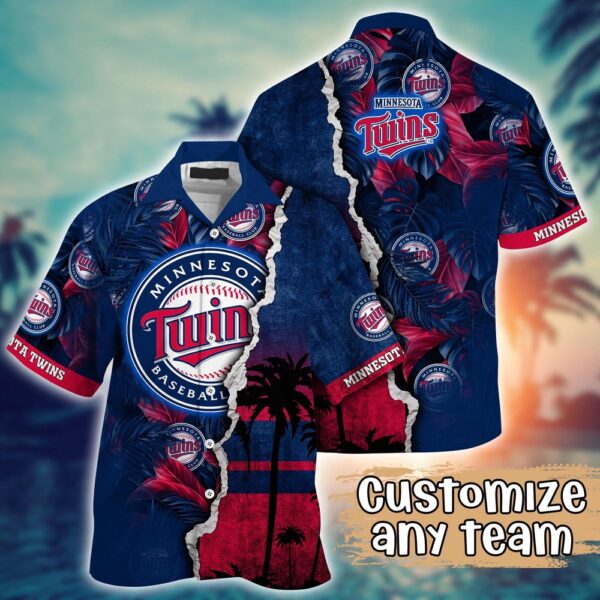 Minnesota Twins MLB Custom Hawaiian Shirt – Champion Chic Couture for Fans