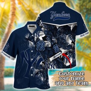 MLB New York Yankees Custom Hawaiian Shirt - Vibrant Fan Apparel