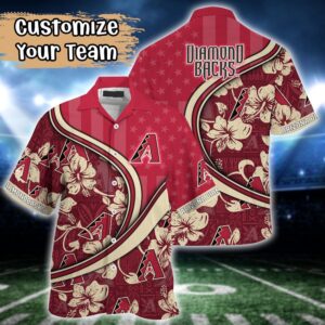 Arizona Diamondbacks MLB Custom Hawaiian Shirt – Perfect for Fans!
