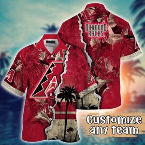MLB Arizona Diamondbacks Custom Hawaiian Shirt – Champion Chic Couture for Fans