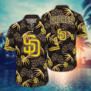 San Diego Padres Hawaiian Shirt: Floral Symphony – Perfect Gift for Fans