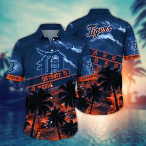 MLB Detroit Tigers Hawaiian Shirt: Aloha Spirit Gift for Fans
