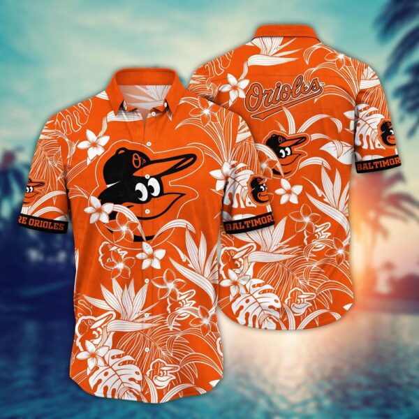 MLB Baltimore Orioles Hawaiian Shirt: Perfect Summer Gift for Fans