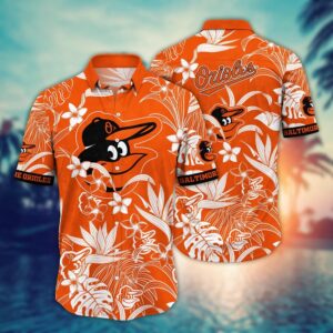MLB Baltimore Orioles Hawaiian Shirt: Perfect Summer Gift for Fans