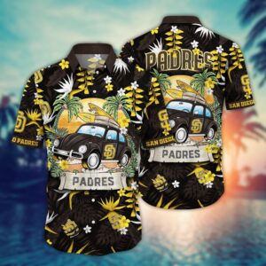 MLB San Diego Padres Hawaiian Shirt: Perfect Summer Gear for Sports Fans
