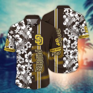 MLB San Diego Padres Hawaiian Shirt: Perfect Summer Gear for Sports Fans!