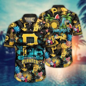 Pittsburgh Pirates MLB Hawaiian Shirt - Pitch Perfect Style for Sports Fans
