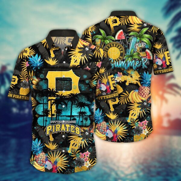Pittsburgh Pirates MLB Hawaiian Shirt – Pitch Perfect Style for Sports Fans