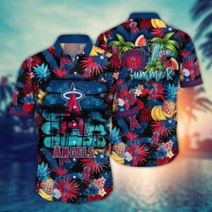 MLB Los Angeles Angels Hawaiian Shirt - Perfect for Sports Fans