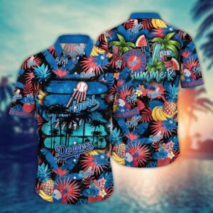 MLB Los Angeles Dodgers Hawaiian Shirt - Perfect Style for Sports Fans