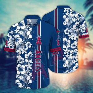 MLB Los Angeles Angels Hawaiian Shirt - Perfect Summer Gear for Sports Fans