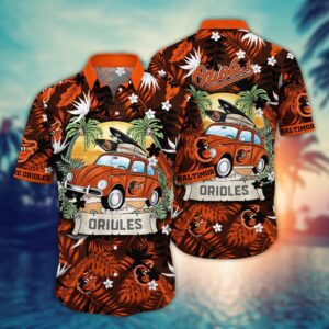 MLB Baltimore Orioles Hawaiian Shirt: Perfect for Summer Sports Fans