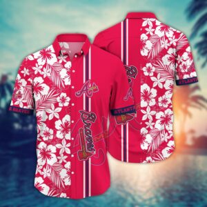 MLB Atlanta Braves Hawaiian Shirt for Sports Fans – Swing Into Summer Style