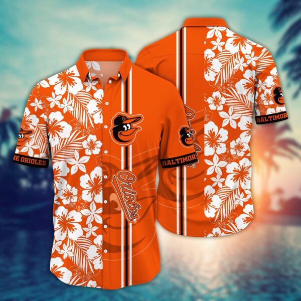 MLB Baltimore Orioles Hawaiian Shirt – Perfect for Summer Sports Fans!