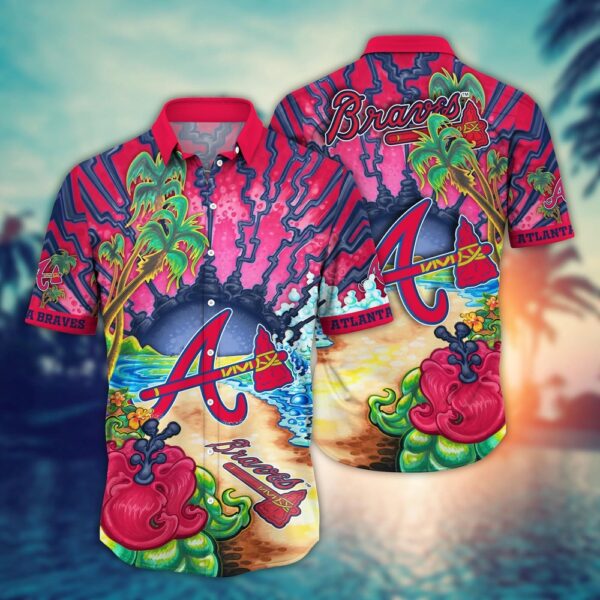 MLB Atlanta Braves Hawaiian Shirt Diamond Dreamscape Sports Fans