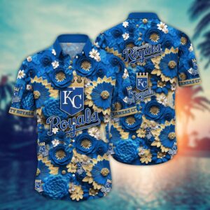 MLB Kansas City Royals Hawaiian Shirt: Fashionable Fan Favorite