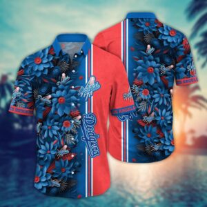 MLB Los Angeles Dodgers Hawaiian Shirt: Steal Bases & Show Off – Perfect for Fans