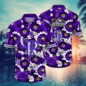 MLB Colorado Rockies Hawaiian Shirt: Stylish Fan Favorite!