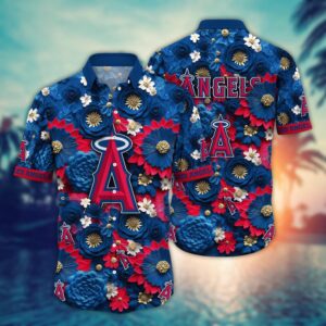 MLB Los Angeles Angels Hawaiian Shirt: Stylish Fan Favorite!