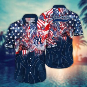 MLB New York Yankees Hawaiian Shirt – Game Day Aloha Style for Fans