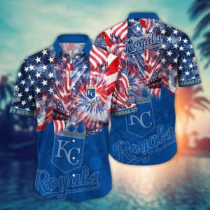 MLB Kansas City Royals Hawaiian Shirt - Game Day Aloha Style for Fans