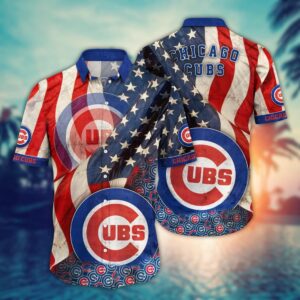 MLB Chicago Cubs Hawaiian Shirt: Swing into Hawaiian Chic for Fans