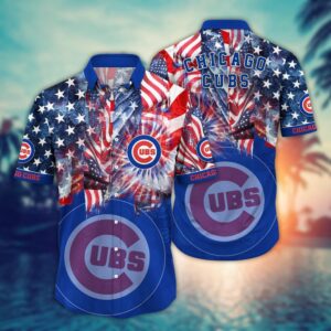 MLB Chicago Cubs Hawaiian Shirt: Flower Game Day Aloha Style for Fans