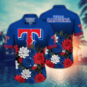 MLB Texas Rangers Hawaiian Shirt: Hawaiian Heatwave for True Sports Fans