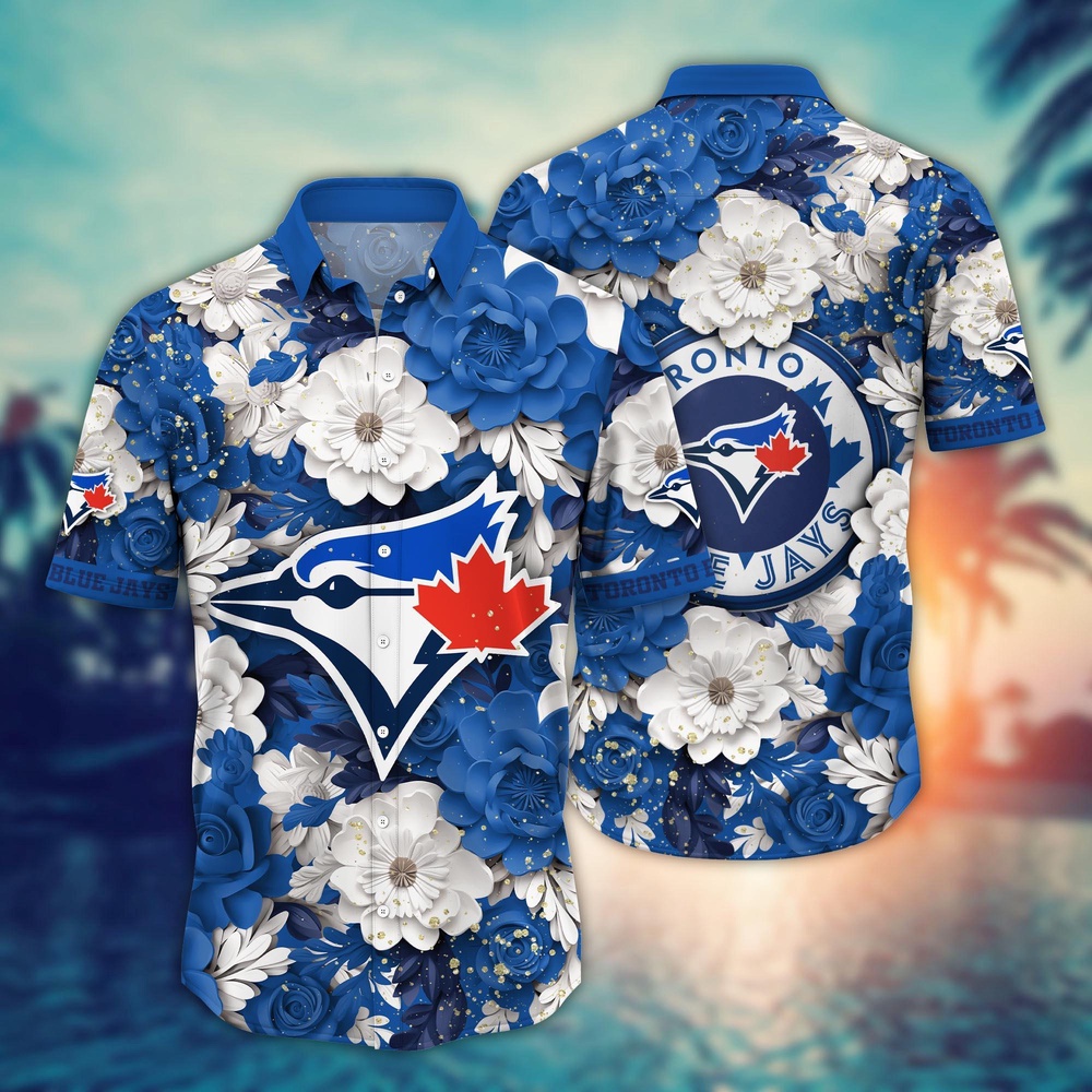 MLB Toronto Blue Jays Hawaiian Shirt: Embrace Aloha Spirit with Every Base MLB Toronto Blue Jays Hawaiian Shirt: Embrace Aloha Spirit with Every Base