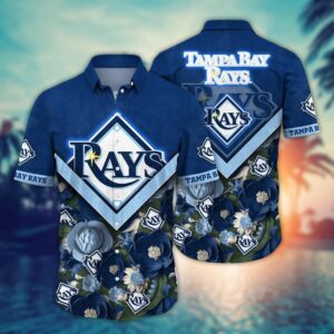 MLB Tampa Bay Rays Hawaiian Shirt: Perfect Summer Swing for Sports Fans
