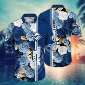 MLB Tampa Bay Rays Hawaiian Shirt: Floral Fashion Frenzy for Sports Fans