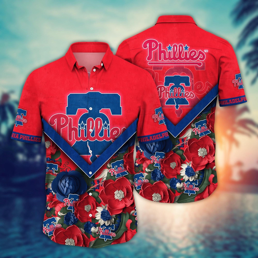 MLB Philadelphia Phillies Hawaiian Shirt – Perfect Summer Attire for Sport Fans MLB Philadelphia Phillies Hawaiian Shirt – Perfect Summer Attire for Sport Fans
