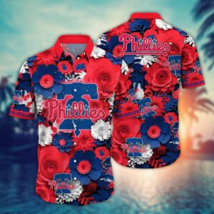 MLB Philadelphia Phillies Hawaiian Shirt - Diamond Dreams for True Sport Fans