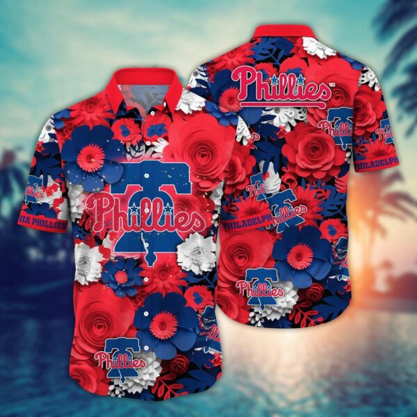 MLB Philadelphia Phillies Hawaiian Shirt – Diamond Dreams for True Sport Fans