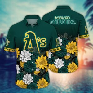 MLB Oakland Athletics Hawaiian Shirt – Hawaiian Heatwave for Sport Fans
