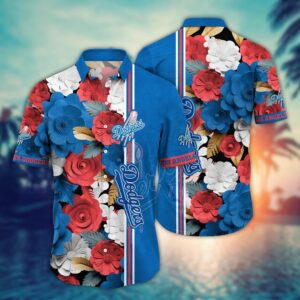 Los Angeles Dodgers Hawaiian Shirt: Floral Fashion Frenzy for Sport Fans