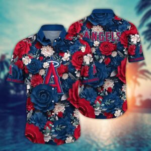 Los Angeles Angels Hawaiian Shirt: Home Run Style for Sport Fans