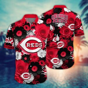MLB Cincinnati Reds Hawaiian Shirt: Diamond Dreams for Sport Fans