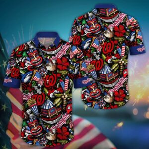 MLB Washington Nationals Hawaii Shirt - Vibrant Aloha For Cool Fans