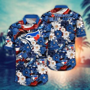 MLB Toronto Blue Jays Hawaii Shirt: Independence Day Edition for Cool Fans