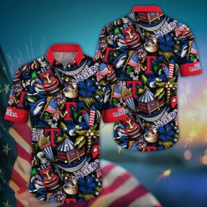 MLB Texas Rangers Hawaii Shirt – Vibrant Aloha For Fans