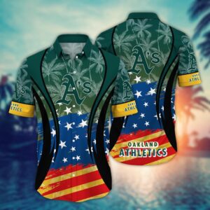MLB Oakland Athletics Hawaiian Shirt - Vibrant Aloha for Cool Fans